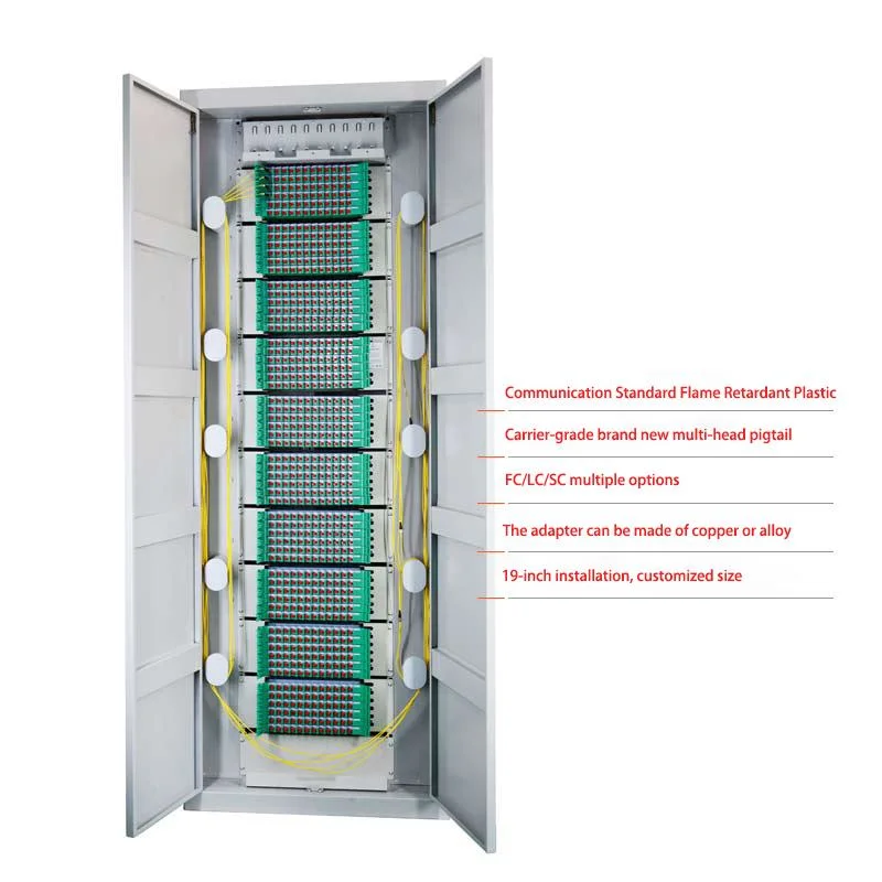 ODF Sc 96 Ports Fiber Optic Distribution Patch Panel