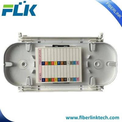 Plateau d'épissure de fibre optique FTTH/FTTX 24 cœurs pour ODF