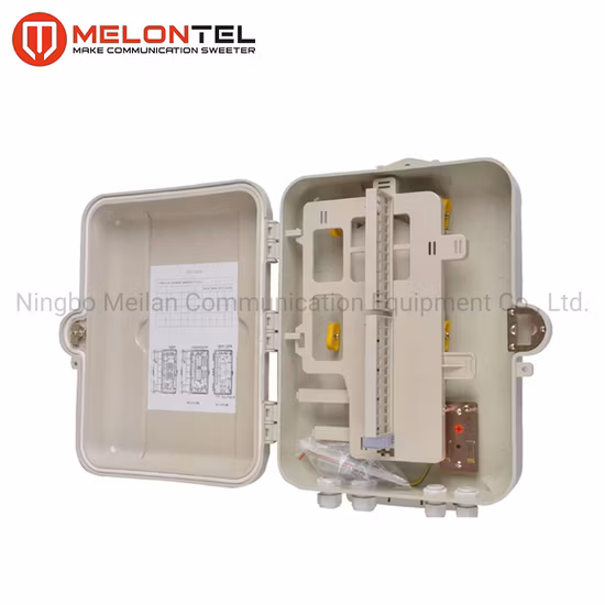 Type extérieur de bâti de mur PC plastique 32 noyau petit coffret de distribution optique de fibre d'accès de FTTH
